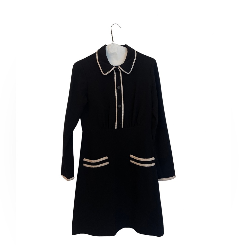 Sandro Paris Black Mini Dress – Size Small